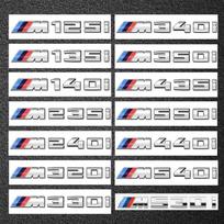 BMW M power nauji ženkleliai logotipas M125i M135i M140i M235i M240i M320i M330i M340i M350i M440i M435i M530i M540i M550i ABS vdsh44 M440i