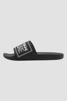 Versace Jeans Couture Czarne Klapki Fondo Slide Dis. Sq3 41 black