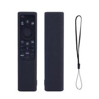 Silikoninis nuotolinio valdymo pulto dangtelis, skirtas Samsung saulės nuotolinio valdymo pultui BN59-01385 ir 01358D Black black
