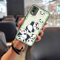 Silikoninis patvarus telefono dėklas Nokia C32, atsparus vandeniui, su animaciniu paveikslėliu, TPU apsauginis, mielas, atsparus nešvarumams, minkštas dėklas, atsparus smūgiams Nokia C32 white