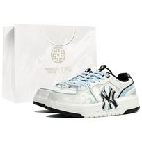 MLB Chunky Liner Kaleidoscope, Splash, Shopping Bag Low top Skateboard Shoes Men's White Blue 3ASXCA12N-50WHS(Team113- BOX) 45 mėlyna