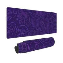 Purple Terrain Texture Pattern Mouse Pad Minimalist Style Table Pad Large Mouse Pad Perfect Gift For Friends And Colleagues 800x300x2mm purple