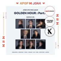 ATEEZ [AUKSO VALANDA : Dalis.4] (DIGIPACK ver.) [DOVANOS / TRAUKIMAS LOSuojant] JONGHO (NO POB) gray