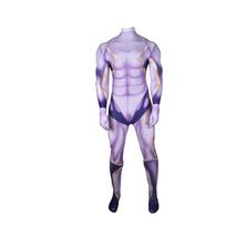 Jojo's Bizarre Adventure Platinum Star Cosplay Tight-Fitting Jumpsuit Jojosbizarreadventure Adult Purple Model XL white