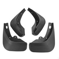 4 Pieces Car Mudguards with Mounting Holes Scratch-Resistant Automotive Parts