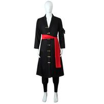 Transform Into Roronoa Zoro With Wano Kuni Country Kimono Costume S red