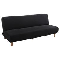 Sulankstomas sofos lovos užvalkalas Elastinis berankis Futon sofos užvalkalas Vienspalvis Sofos Apsauginis „viskas įskaičiuota“ namų dekoravimas Z 160-190cm