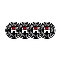 4 vnt./rinkinys Automobilio Aksesuarai 56 mm Wolfsburg Edition Logotipas Automobilio Ratlankių Centriniai Dangteliai Ratlankių Apdangalai Lipdukas Apdaila Automobilio Stilius black