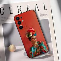 Meno Kūrinys Frida Kahlo Telefono Dėklas Samsung S25,S24,S21,S22,S23,S30,Ultra,S20,Plus,Minkšto Silikono Juodas Dangtelis Samsung S23ULTRA5G