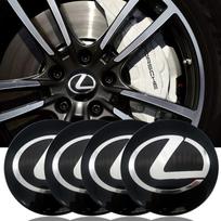 Lexus Wheel Center Cap Emblem Sticker Hub Cap Sticker IS LX LC CT ES lexus gray