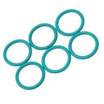 6pcs Tire Changer Foot Pedal Valve O Ring Seal Kit Wearproof Rubber 8116333 Replacement for COATS Tire Changer
