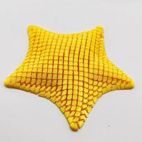 Cute 3D Printed Flexibat Fidgeting Plaything Fun Table Decoration Articulated Starfish Stress Relief Gift For Kids And Adults Visual Toys yellow