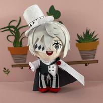 Anime Bungou benamiai šunys Sigma Gogol pliušinė lėlė Cosplay 20 cm miela minkšta kimšta pagalvė Kalėdų padėkos dovana Gogol