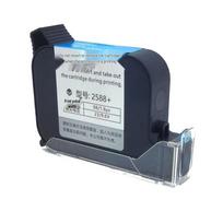 Kompaktiškas rankinis rašalinis spausdintuvas su didelio sukibimo greitai džiūstančiu rašalo kasetė, skirtas tiksliam datos kodavimui Online coding machine quick-drying cartridge