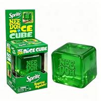 Dr Pepper x NeeDoh Malonus kubas Minkštas spaudžiamas Fidget kubas Streso mažinimas Nerimo mažinimas Sensorinis žaislas vaikams ir suaugusiems green