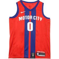 Nike X NBA Collaboration Fan Edition Andre Letter Print Design Sleeveless Basketball Jersey Men tops University-Red AV4636-657 S blue