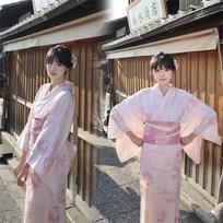 Moterų japoniškas kimonas ir yukata suknelė oficialiai fotografijai One size gray