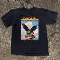 Budgie Never Turn Your Back Classic Rock Album T-Shirt Black S-5XL L gray