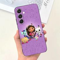 G-Gabbys Dollhouse Cute Phone Case For Samsung S25,S24,S21,S22,S23,S30,Ultra,S20,Plus,Fe,Lite,Note,10,9,5G Black Cover Samsung S20ULTRA5G pink