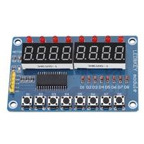 New 8-Bit Digital LED Key Digital Tube TM1638 Display Module For Arduino AVR Authentic
