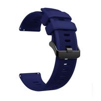 Garmin Forerunner 255 Music 265 745 965 dirželis 22mm Silikoninė sportinė apyrankė Garmin Venu 3 2 Vivoactive 4 laikrodžio dirželis For Forerunner 965 blue
