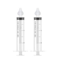 10ML/20ML Kūdikio nosies valiklis Adatinis vamzdelis Nosies aspiratorius Daugkartinis Kūdikio rinito nosies ploviklis Švirkštas Nosies irigatorius Vaikams white