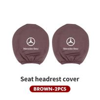 Automobilio sėdynės galvos atramos užvalkalas Nešvarumams atsparus Elastingas Interio Sėdynės užvalkalas Mercedes Benz C180 C300 W124 W176 W177 GLC CLE CLA AMG