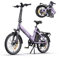 ENGWE O20 Electric Bike 26kg Lightweight Frame,140km Range, Boost Mode, Sensitive Hydraulic Brakes,4A Fast Charger Foldable E-Bike