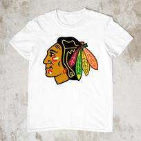 Chicago Blackhawks logotipas Balinti unisex marškinėliai Visų dydžių vyriški marškinėliai JJ5285 2XL black