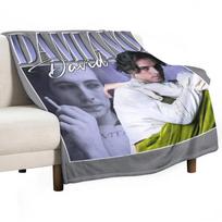 Damiano David Maneskin M?neskin Eurovision 2021 Throw Blanket Extra Large Throw Beach Sofa Throw blankets and throws Blankets 150cm*220cm