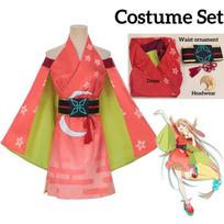 Kosminė princesė Kaguya! Kaguya Cosplay Kostiumas Perukas Anime Kaguya Vaidmenų Žaidimas Kalėdos Helovino Šventė Karnavalo Apranga Kostiumas L red