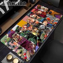 Jojo Bizarre Adventure Mousepad PC Gamer Joseph Joestar Mouse Pad Cabinet Keyboard Gaming Laptop Rug Large Lock Edge Mousepad 30x60cm
