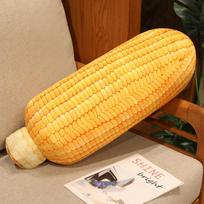 Roasted Corn Plush Pillow: Sleeping, Office, Lumbar Support 65cm orange