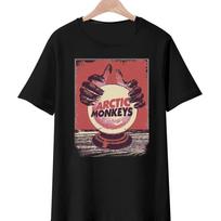 Hot Arctic Monkeys logo shirt Cotton Men Unisex T-Shirt XXL brown