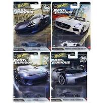 Hot Wheels Premium 25 Years of Fast & Furious 2026 Modeliukų rinkinys (Mercedes Benz AMG SLS,Lexus LFA,Nissan 350Z Custom,McLaren 720S)  (yra Sandėlyje)