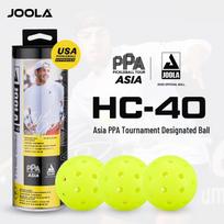 JOOLA HC-40 40-Hole Pickleball (3-Pack) black