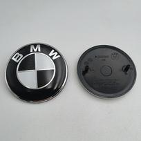 3d 82mm 74mm Car Front Hood Badge Bonnet Logo Rear Trunk Emblem For BMW E46 E39 E90 E36 E60 E30 E87 M2 M3 M4 M5 50th Anniversary ulbn07 74mm 1PC