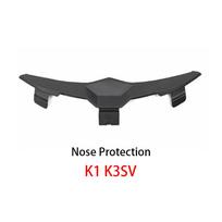 Motorcycle Helmet Parts For AGV K1 K3 K3SV K5 K5S Capacetes Lining Pad Chin Nose Protector Vent AccessoriesSpeed Sensors 6 K1 K3SV2 gray