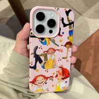 Pipi Ilgakojinės telefono dėklas, skirtas Samsung A57 A36 A26 A07 A55 A35 A16 A06 A54 A34 A25 A24 A15 A14 A05S A05 4G 5G Samsung A32 4G black