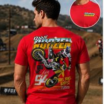 Men's Ken Roczen 94 This Bike Rips Vintage Motocross Racing Shirt 100 red