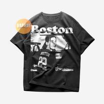Vintažiniai Stella kairiarankiams marškinėliai ir vaikiški marškinėliai | Boston tee | Unisex Retro albumo dovana XL gray