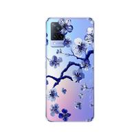 „Vivo V21“ dėklas „Vivo V21e“ 4G 5G minkštas dėklas, silikonas, galinis dangtelis, telefono dėklas, skirtas VIVO V 21 e „VivoV21 Coque“ TPU buferiui Funda vivo V21e 5G white