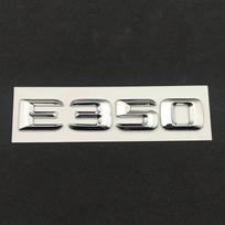 3D ABS chromuotos E200 E220 E300 E320 E350 W213 W212 W211 raidės emblema ženklelis logotipas bagažinės lipdukai priedai
