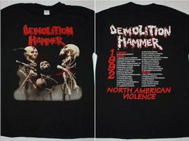 DEMOLITION HAMMER EPIDEMIC OF VIOLENCE T-shirt size S-5XL XXXL brown