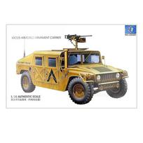 1/35 Humvee Sunkvežimis Šarvuotas transporteris Šturmo visureigis Surinkimas Karinis vežimėlis Modelis JAV armijos Džipas Automobilis Statybos modelis Žaislas