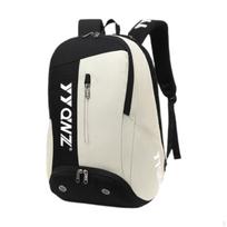 Kuprinė badmintono ir teniso žaidėjams, raketės laikiklis, lauko sporto krepšys Beige white