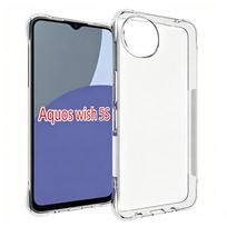 For Sharp Aquos Wish 5S Case Air Cushion Shockproof Clear Airbag Silicone Bumper TPU Back Cover Soft Phone Case for Sharp Wish5S Sharp Wish 5S