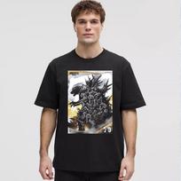 Godzilla 70th Anniversary Poster Unveiled By Toho Unisex T-Shirt Size S-4XL Unisex T-Shirt XXXL black