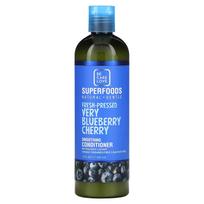 Be Care Love, Superfood, Natural & Gentle, Smoothing Conditioner, Freshly Squeezed Very Berry Cherry Flavor, 12 fl oz (355 ml) blue