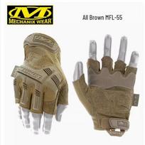 Mechanix Wear MFL-55 Tactical Impact-Resistant Half-Finger Gloves XL